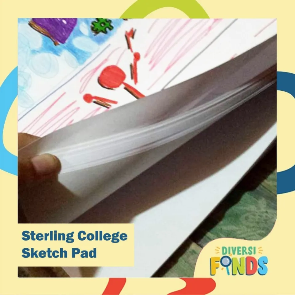 Sterling College Sketch Pad 25 Leaves - 6 x 9