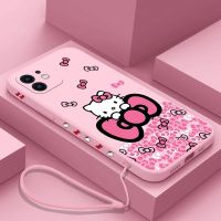 ซองซิลิโคน Sanrio Hello Kitty สำหรับ Samsung A81 A53 A50 A12 A22S A52 A52S A51 A72 A71 A32 A22 A20 A30 A21S A12 A02S A11 4G 5G