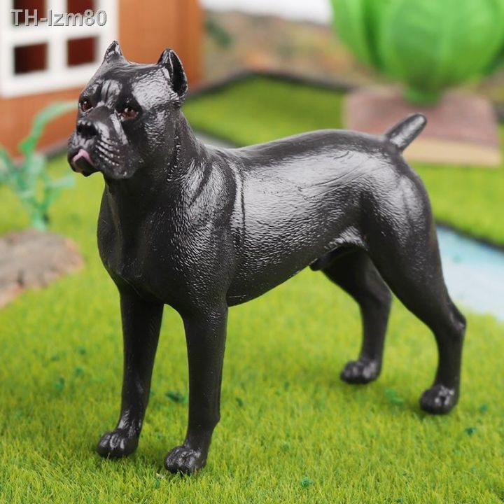 ของขวัญ-โมเดลสัตว์ของเล่นเด็กเยอรมันเชพเพิร์ดตุ๊กตาเด็กหมาป่าตัวใหญ่สุนัขแข็งจำลองเครื่องประดับตุ๊กตา-cathrow