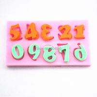 Arabic Numbers 1-9 Shaped 3d Silicone Cake Fondant Mold Cake Decoration Mold   FM108 Bread Cake  Cookie Accessories