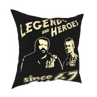 [Heimi Department Store] Bud Spencer Reodshero ตั้งแต่67หมอน Caserence Hill ปลอกหมอนอิงโยนหมอนสำหรับโซฟาโพลีเอสเตอร์