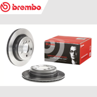 BREMBO จานเบรคหลัง BMW 3 F30 F34 (320d), 4 F32 (430i) (HC) 2011- / 09 B338 11 / ราคา 1ใบ