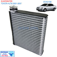 คอยล์เย็น โตโยต้า อัลติส 2001 - 2007 ,  วิช  EVA0156 Evaporator Toyota Altis WISH 2002-2005  รังผึ้ง คอยเย็น ตู้เเอร์ อีวาปอเอเตอร์ แอลติส