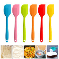 ซิลิโคน Spatulas,ไม้พายยางขนาดเล็กที่ไร้รอยต่อการออกแบบชิ้นเดียวทนความร้อนไม่ติดที่มีความยืดหยุ่นขูดเบเกอรี่เครื่องมือผสม