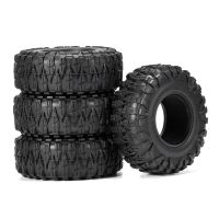 4Pcs 2.2 Inch Rubber Tyre 2.2 Wheel Tires for 1/10 Rc Crawler Scx10 Wrangler 2.2 Wheel Parts