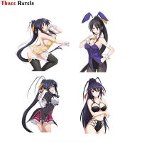 Three Ratels FC541 Akeno Himejima High School Decal Anime Sex Girl CAR Stickers For Mercedes