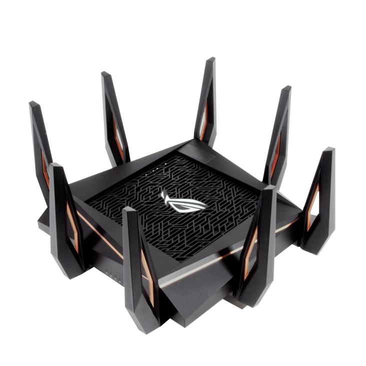 Aimesh Compatible for Mesh WIFI System 8 X Giga ASUS ROG Rapture GT-AX11000 AX11000 Tri-Band 10 Gigabit WiFi Router Aiprotection Lifetime Security by Trend Micro Wireless 802.11Ax Next-Gen Wifi 6