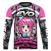 Kizume evo jersey เสื้อเชิ้ตแขนยาว พรีเมี่ยม สําหรับขี่รถจักรยานยนต์