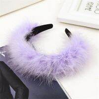 【CC】 Color Fluff Headbands Performance Headwear Japan And Korea New Hair Band