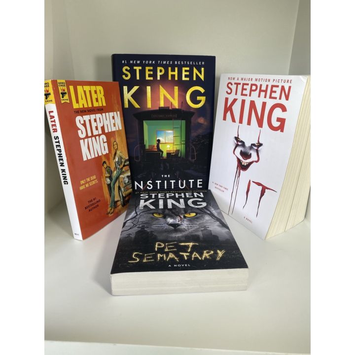 The　Later,　IT,　Sematary,　Doctor　Pet　Stephen　Sleep,　Books:　King　NEW　BRAND　PH　Institute　Lazada