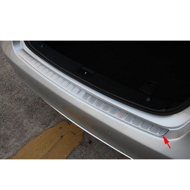 อะไหล่รถยนต์สำหรับ-mercedes-benz-e-class-w212-10-15ที่คลุมรถสแตนเลสด้านนอกแผ่นกันชนหลังตกแต่งท้ายรถขอบ-boor-87tixgportz