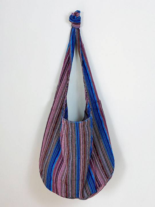 zongsheng-กระเป๋าลำลองผ้าใบผ้าฝ้ายพกพาสะพายไหล่เดียวของผู้หญิงจากกวางโจว