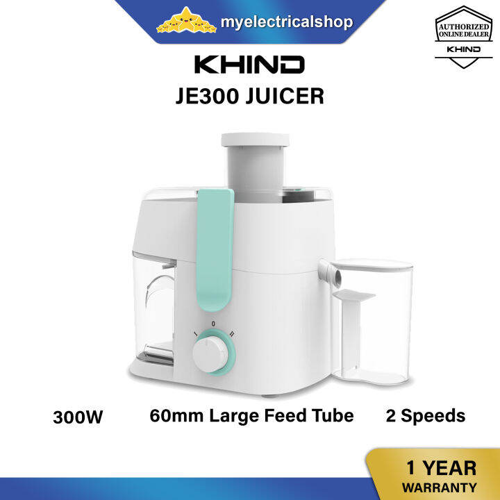 Khind JE300 Juicer Juice Extractor Lazada