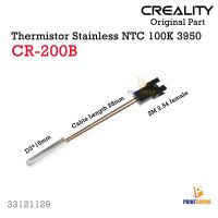 Creality Part CR-200B Thermistor Stainless NTC 100K 3950 Length 28mm SM 2.54 Female Connector 2pin 3D Printer Part