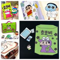 DJDK Crayon Shin-Chan หนังสือเงียบเด็กทำด้วยมือมอนเตสซอรี่ชินจังไม่ว่างหนังสือตลกสติกเกอร์กระดาษสาวๆ