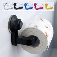 Suction Cup Toilet Paper Holder Towel Holders Bathroom Accessories Storage Porte Papier Toilette Porta Papel Toalha Wall Mounted