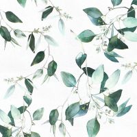 ┅◇ Vinyl Green Leaf Peel and Stick Wallpaper Self Adhesive Contact Paper Removable Waterproof Wallpaper For Furniture Renovation