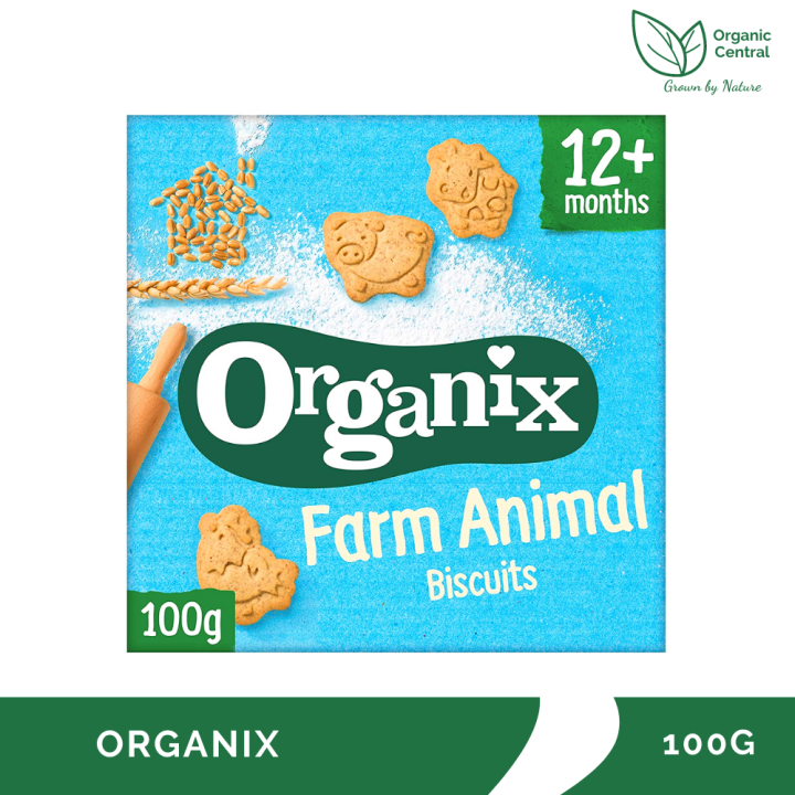 Organix Farm Animal Biscuits 100g (Expiration date May 26, 2023