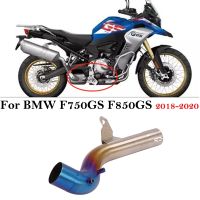 ✁☑☍ท่อไอเสียรถจักรยานยนต์สำหรับ BMW F850GS F750GS F 850 GS 2018 2019 2020สแตนเลสปล่อยไอเสียมอเตอร์ไซค์