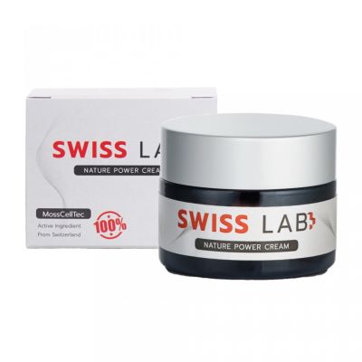 Swiss Lab Cream เนเจอร์พาวเดอร์ครีมบำรุงผิวหน้า ขนาด 30 กรัม