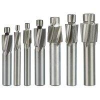 Guide Slotted Countersunk Die M3-M12 Milling Cutter 7 Pieces of 4-Tooth High-Speed Steel Milling Cutter