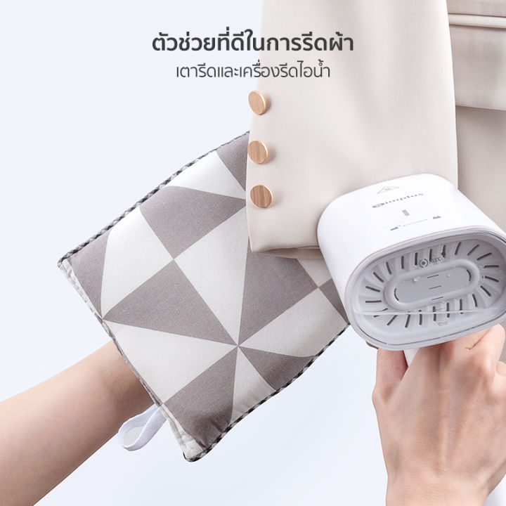 ที่รองรีดแบบมือถือ-กันน้ำร้อนลวก-ฉนวนกันความร้อน-เตารีดไฟฟ้าแบบแขวน-เครื่องรีดผ้า-กันความร้อนหนา-3-ซม