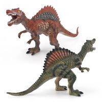 [COD] Jurassic vertebrate green red Spinosaurus Egyptian wildlife model ornaments