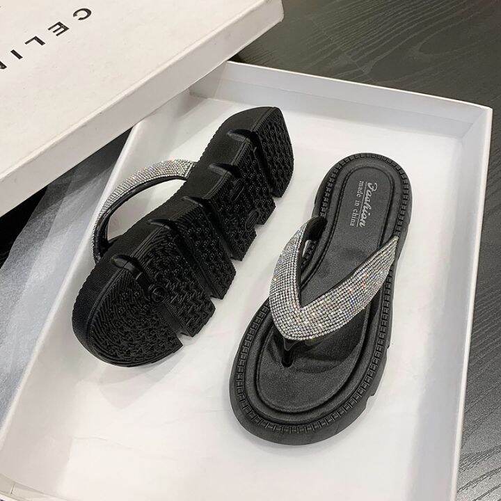 cross-border-trade-the-goods-thick-soles-slippers-female-summer-new-diamond-outside-temperament-celebrities-wear-sandals-flip-flops-female