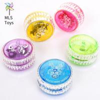 ของเล่นคลาสสิก MLS ไฟ LED กระพริบโยโย่ของขวัญสีสดใสเรืองแสงได้