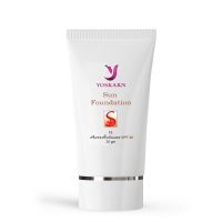 Sun Foundation ครีมกันแดดผสมรองพื้น สำหรับผิวคล้ำ (F3)