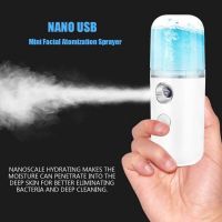 เครื่องพ่นไอน้ำ Nano สเปย์ไอน้ำนาโน Nano เพิ่มความสุดชื่น ขนาดเล็กพกพาสะดวกPortable Mini Mist Spray Facial Moisturizing Face Humidifier Water Sprayer