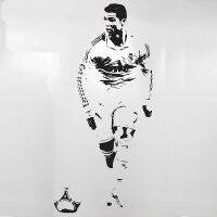 bjh☃▥  New Arrived CRISTIANO RONALDO FOOTBALLER WALL ART STICKER DECAL