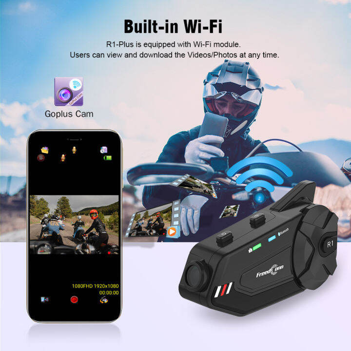 freedconn-r1plus-motorcycle-intercom-moto-helmet-bluetooth-headset-video-recorder-ip65-6riders-motor-headphone-wifi-1000m-group