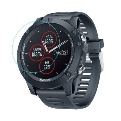 ✗✴ Smartwatch ochronna folia ze szkła hartowanego przezroczysta osłona dla Zeblaze VIBE 3 GPS 2020 Smart Watch zabezpieczenie ekranu wyświetlacza LCD