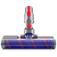 หัวแปรงลูกกลิ้งอ่อนสำหรับ Dyson V7 V8 V10 V11ไร้สาย V15ชิ้นส่วนเครื่องดูดฝุ่นติดพื้นไม้แข็งอุปกรณ์เสริมเครื่องดูดฝุ่น