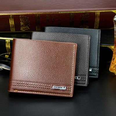 Men Wallet Genuine Leather New Style Fashion Casual Coin Purse Large Capacity