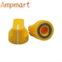 、’】- 16X15mm Guitar Effector Adjustment Knob Potentiometer Radio Volume Control Knob Aperture 6.0Mm