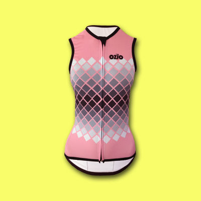 Hot Womens Sleeveless Vest Cycling Jersey For Summer Go Pro Team Bicycle Light Fabric Tops Sin Mangas Breathability Maillot