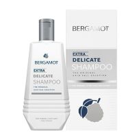 Bergamot Extra Delicate Shampoo สำหรับผมเส้นเล็กหนังศรีษะมัน มี 3 ขนาดให้เลือก