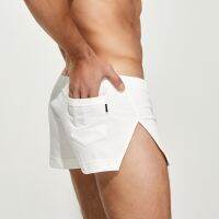 【YF】☇❈☸  SEOBEAN MENS SEXY COTTON SHORTS HOME COMFORT SIDE SPLIT LEISURE SHORT UNDERWEAR