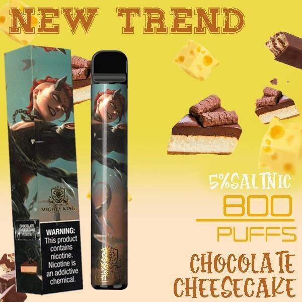 【0n Sale】 LEGIT MIGHTY KING PUFF BAR PLUS 800 PUFFS 5 SALTNIC Vape PEN