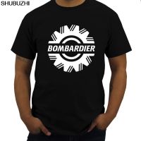 BRP Bombardier Jacket Winter Bombardier Vintage Motorcycle  tshirt men summer style top tees new black t  FU2A