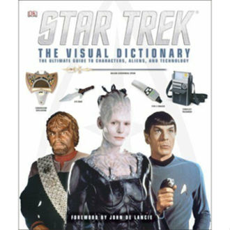 หนังสือ Star Trek the Visual Dictionary หนังสือพจนานุกรมภาพ ปกแข็ง (มือ2)