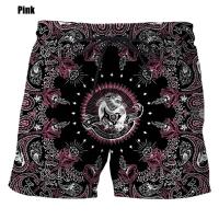 Summer Flowers Pattern Cool Shorts Pants Men 3D Printed Swimsuit homme 2023 Swim Trunks Beach Shorts homme Sport Gym Ice Shorts