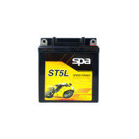 แบตเตอรี่รถมอเตอร์ไซค์ ST5L Spa (แบตเตอรี่ชนิดแห้ง ไม่ต้องเติมน้ำกรด / Motorcycle battery)