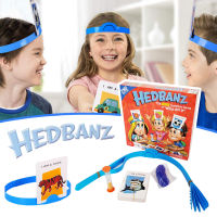 Fancy【สต๊อกพร้อม】เกมสำหรับครอบครัวเกมกระดาน What Am I Hedbanz เกมคำถามรวดเร็วสนุกเกมปาร์ตี้เกมเด็กพ่อแม่