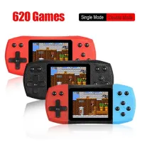Retro Video Game Console Built In 620 Classic Games 3.0 Inch Portable Handheld Game Player Rechargeable Console AV Ouput
