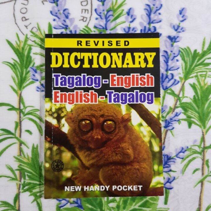 revised Dictionary Tagalog English English Tagalog Lazada PH