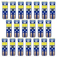 20Pcs New T5 W3W W1.2W 70 73 74 Super Bright LED Bulb Car Dashboard Warming Indicator Wedge Lights Auto Instrument Cluster Lamps