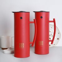 ❀ Coffee Thermos Bottle Hot Water Insulated Vacuum Portable Kettle Thermos Metal Jug Heating Pot Potes Hermeticos Thermal Pot